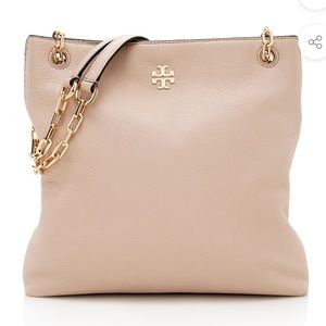 Tory Burch Blush Leather Frida Swingpack Shoulder Bag